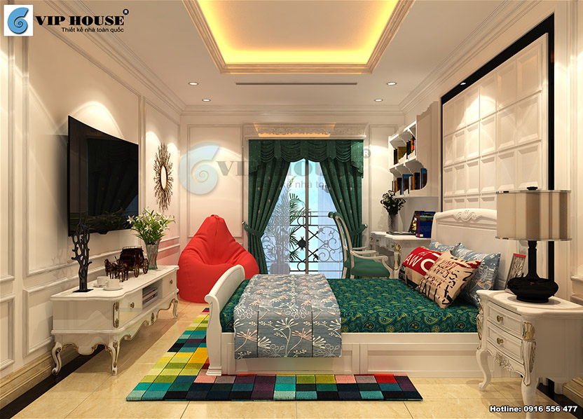 Thiết kế nội thất căn hộ Ecopark phong cách tân cổ điển đẹp bất ngờ