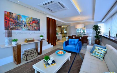 Thiết kế nội thất chung cư Penthouse đẹp mắt, hiện đại.